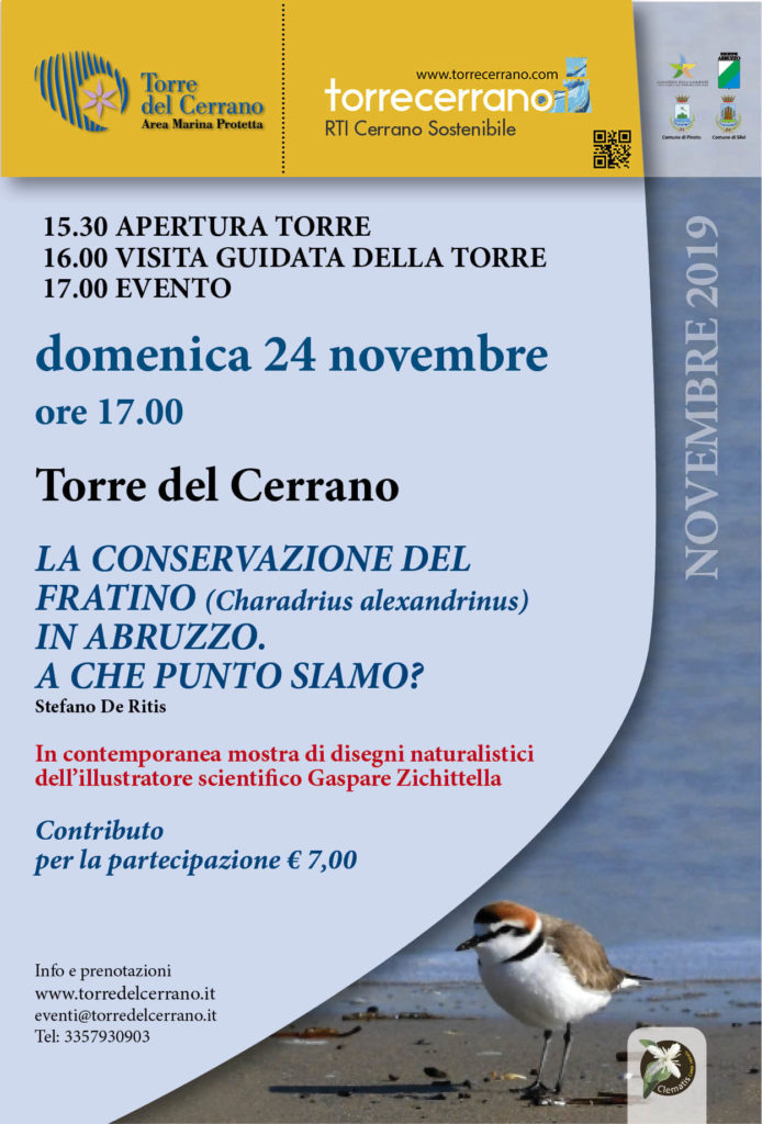 Locandina evento 24-11-2019 Torre Cerrano - Fratino